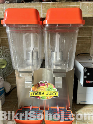 Two Tank Juice Dispenser